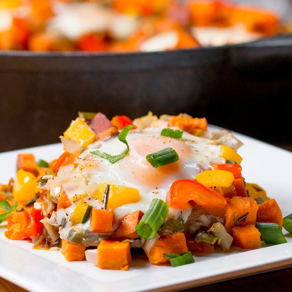 One-pan Sweet Potato Breakfast Hash