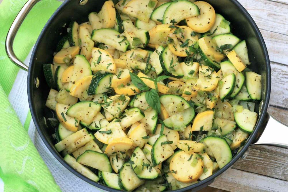 Sautéed Summer Squash Side Dish