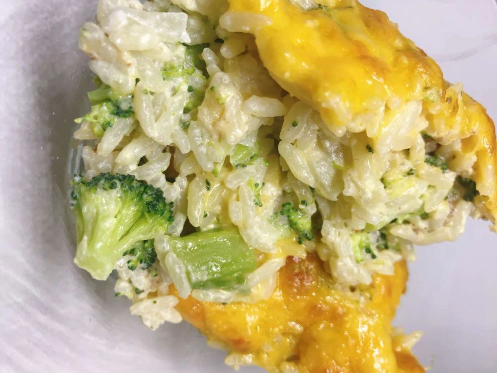 Instant Pot Cheesy Broccoli Rice