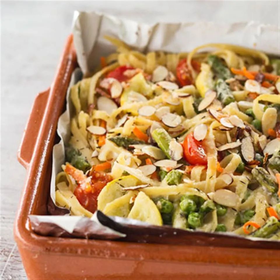 Baked Pasta Primavera