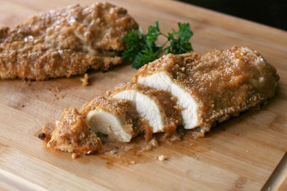 Honey-Mustard Baked Chicken Breasts