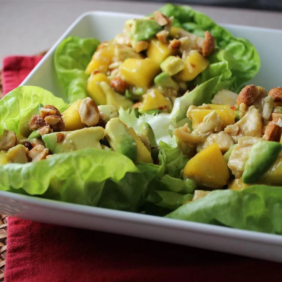 Chicken, Avocado and Mango Salad