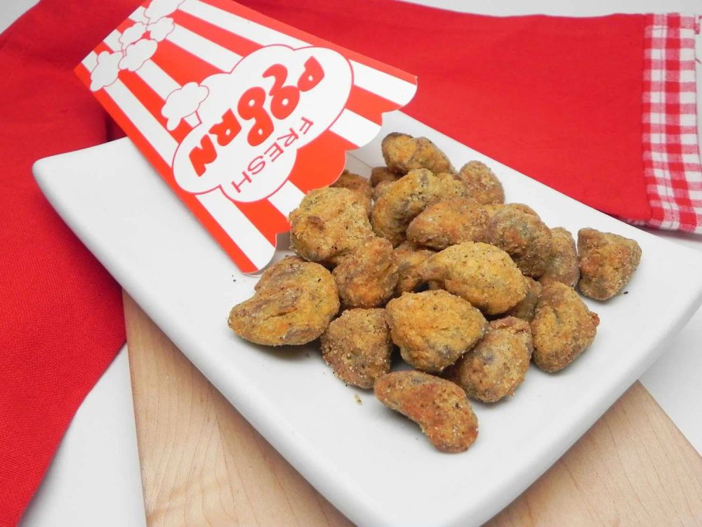 Air-Fried Popcorn Chicken Gizzards