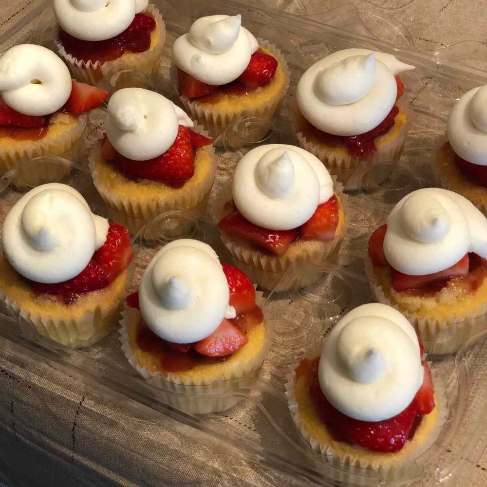 Strawberry Shortcake Cupcakes