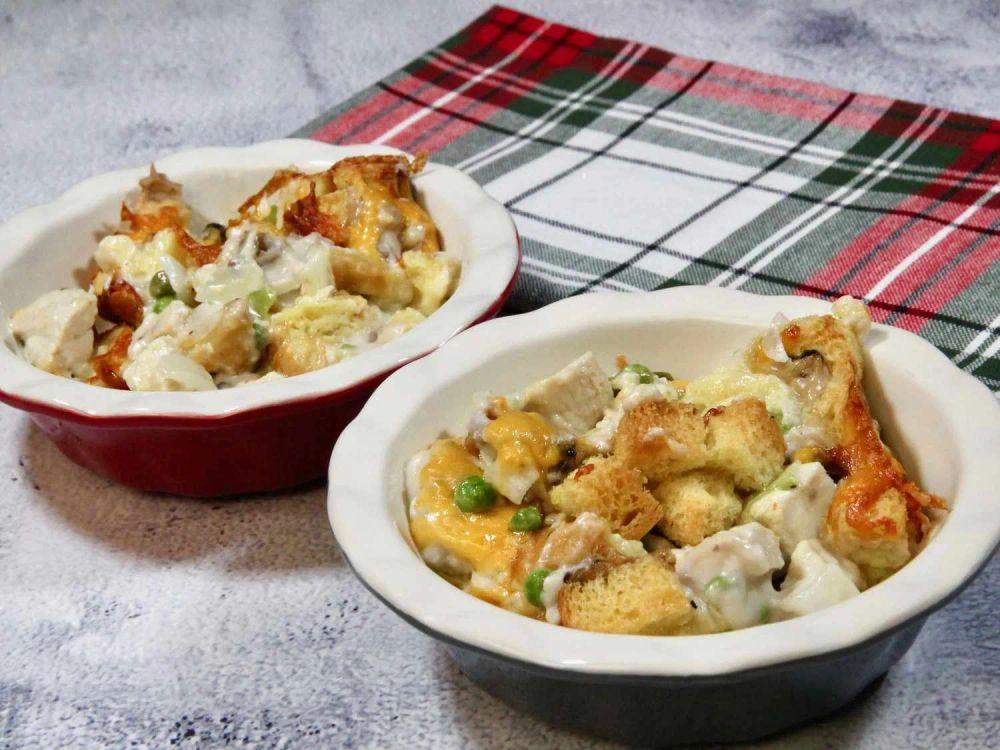 Chicken Salad Souffle Casserole