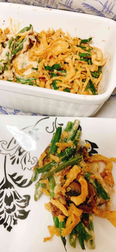 Fresh Green Bean Casserole