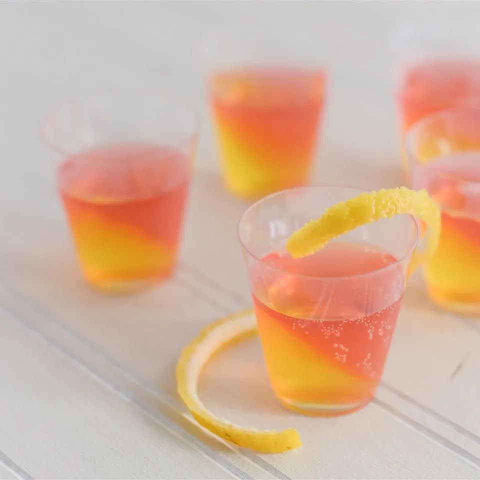 French 75 Jell-O Shots