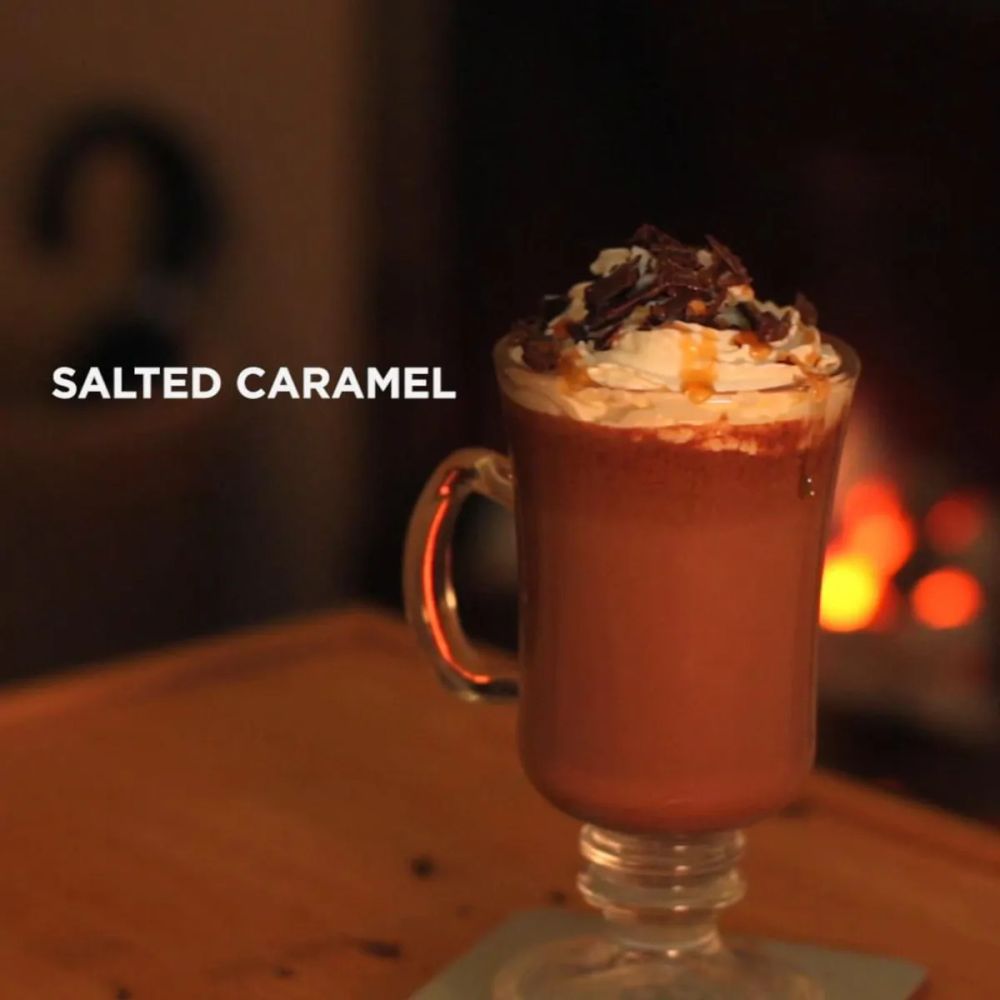 Salted Caramel Hot Chocolate