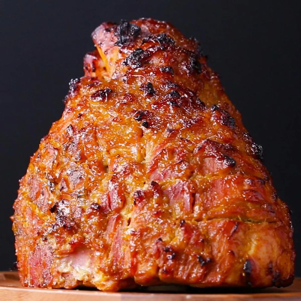 Honey Mustard Glazed Ham