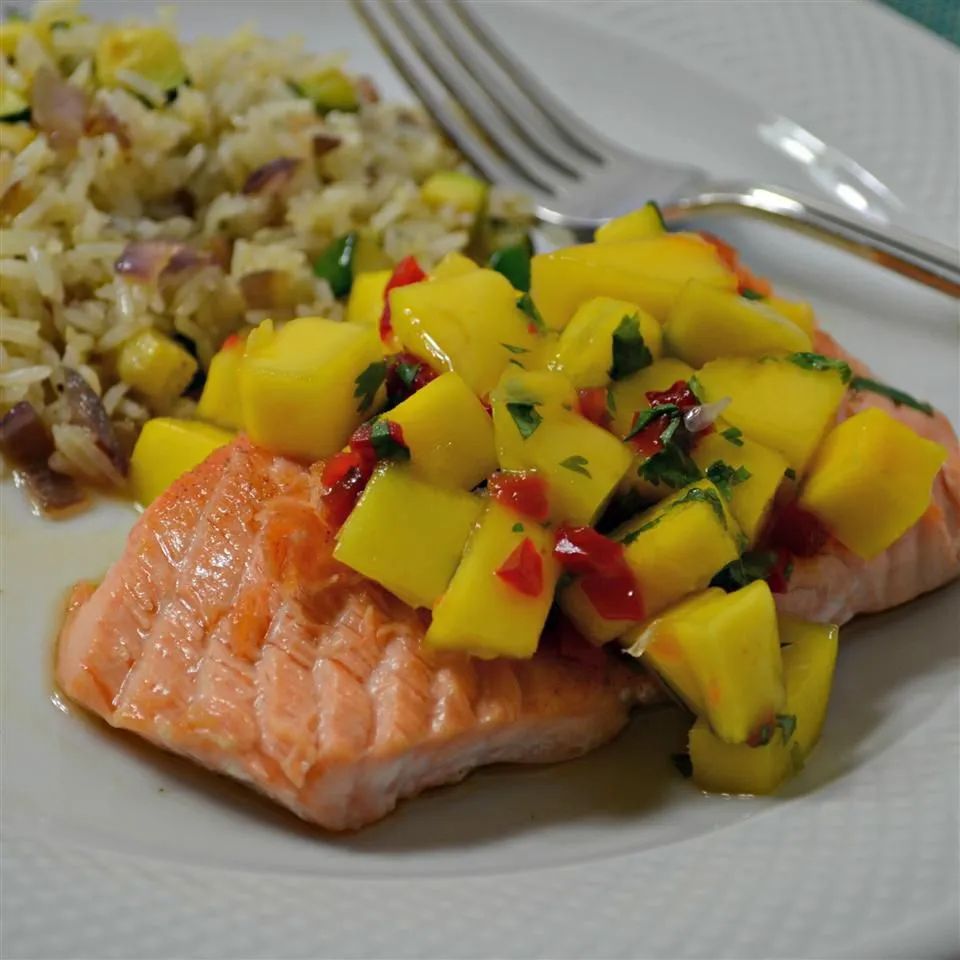 Chef John's Salmon Mango Bango