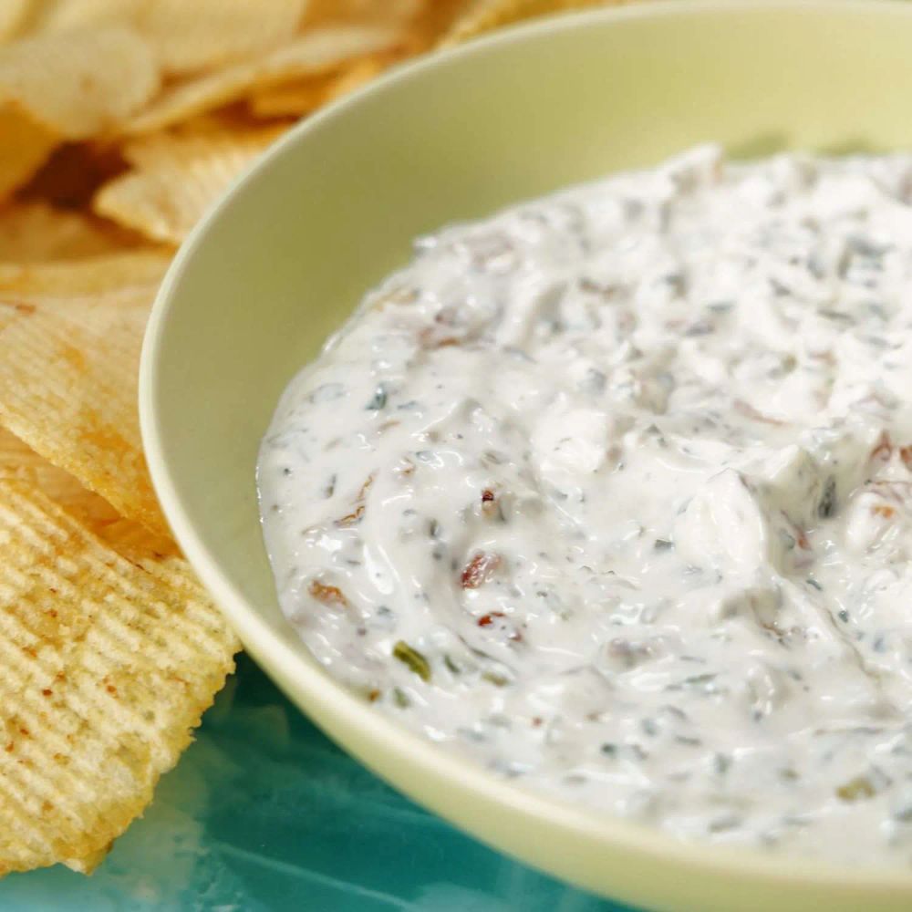 French Onion Pickle Dip