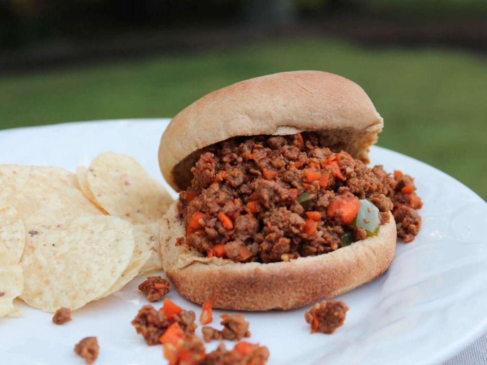 Healthier Sloppy Joes