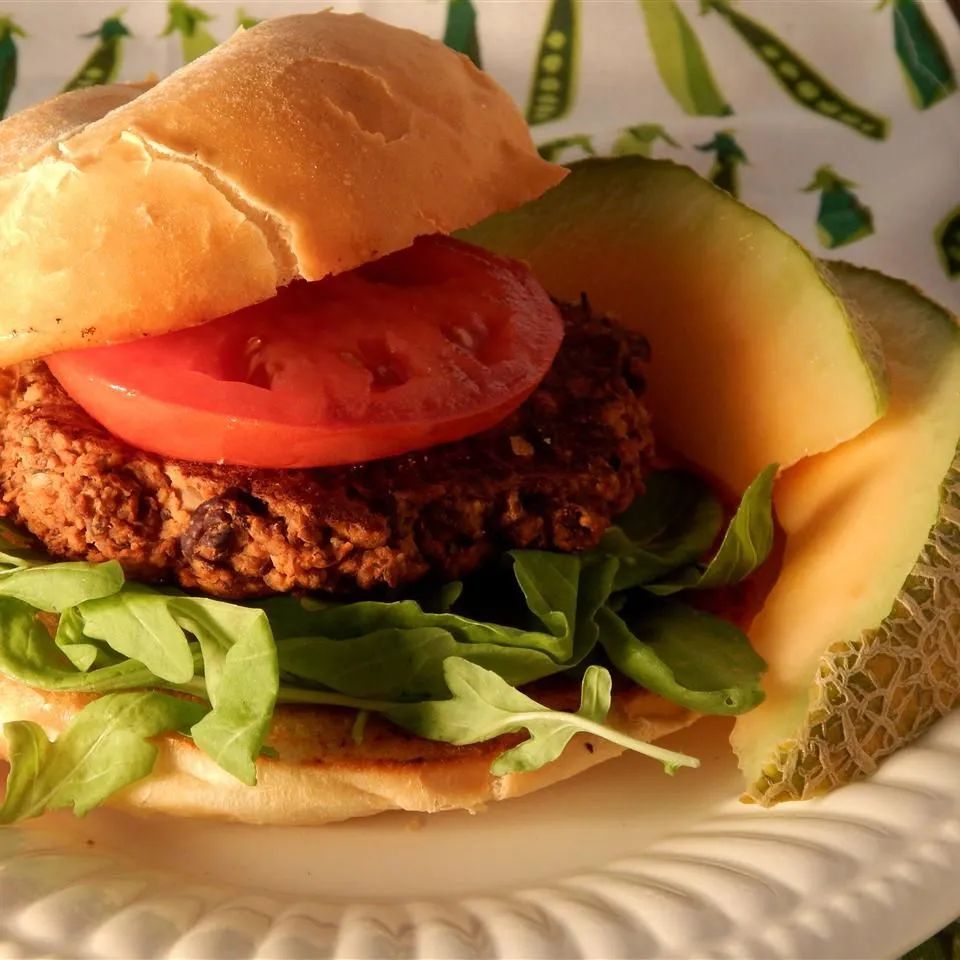 Black Bean and Walnut Burgers