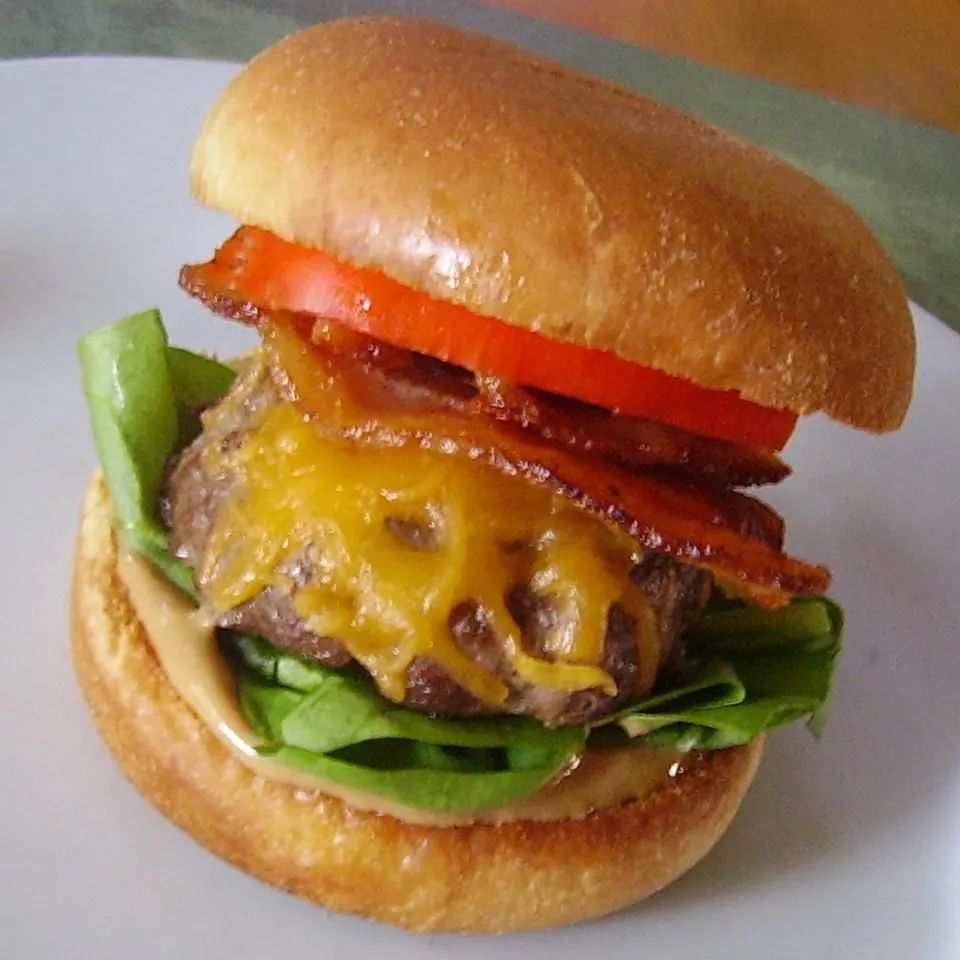 Peanut Butter Bacon Burger