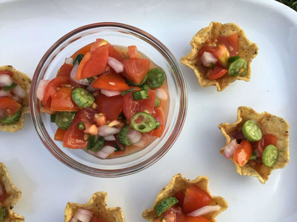 Tomato and Cucamelon Salsa