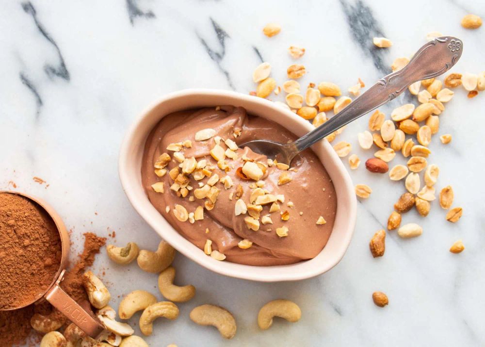 Salted Chocolate-Peanut Butter Vegan Nice Cream