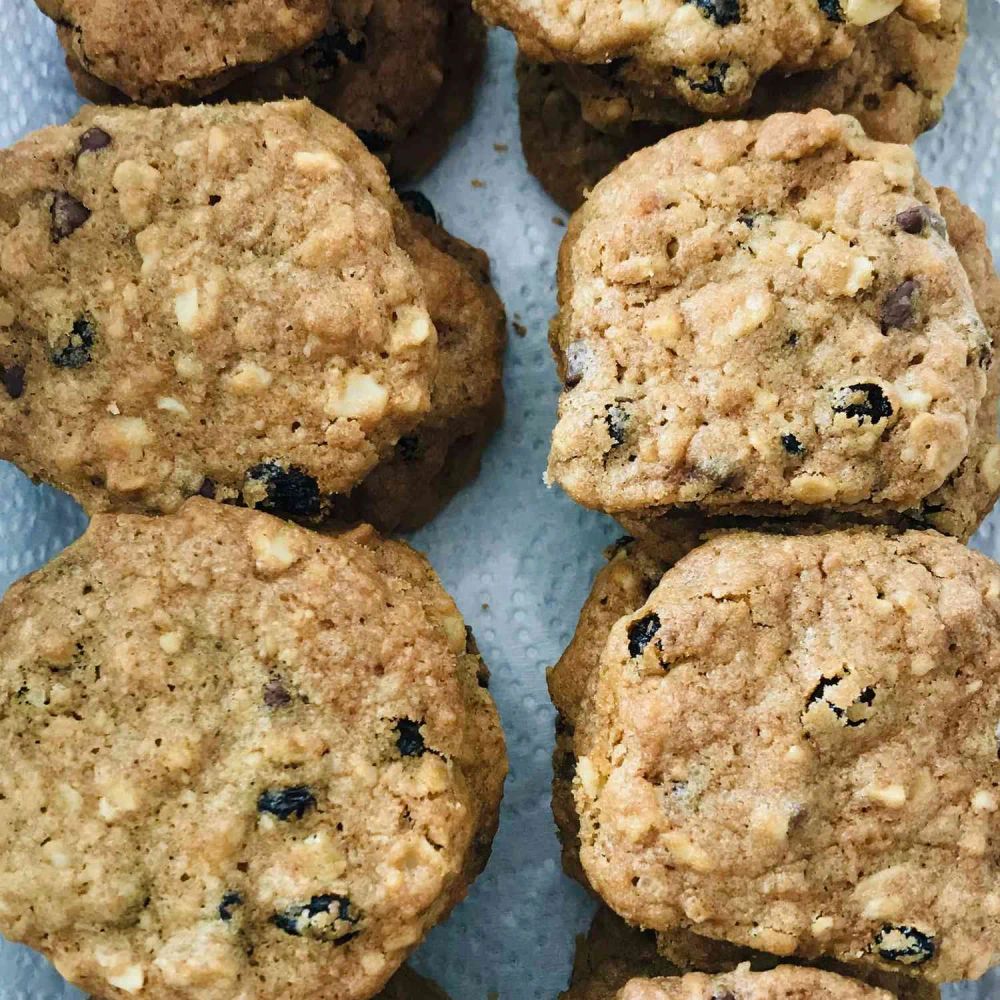 Sunflower Oatmeal Cookies