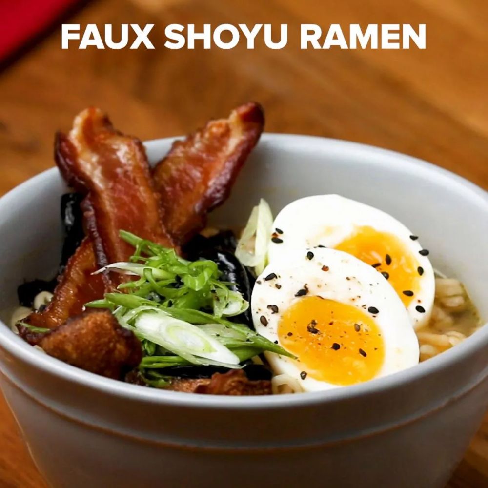 Faux Shoyu Ramen