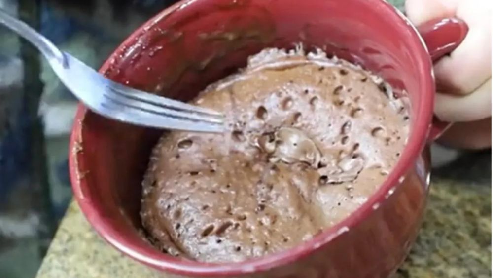 Nutella Lava Cake In A Mug