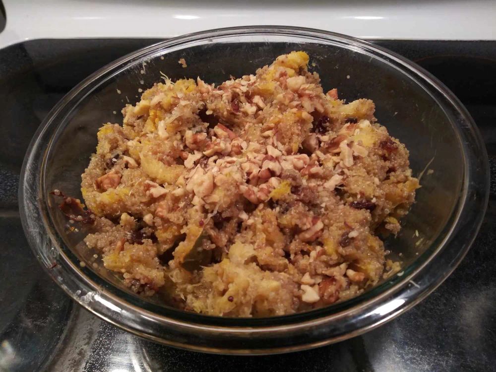 Quinoa-Stuffed Acorn Squash