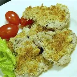 Pan-Seared Marinated Pork Cutlets with a Parmesan-Garlic Crust