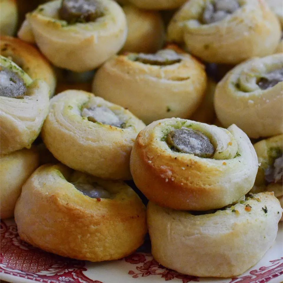 Pesto Sausage Biscuit Bites