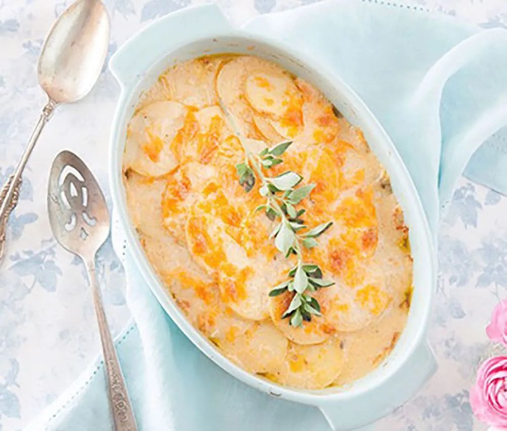 Savory Scalloped Potatoes