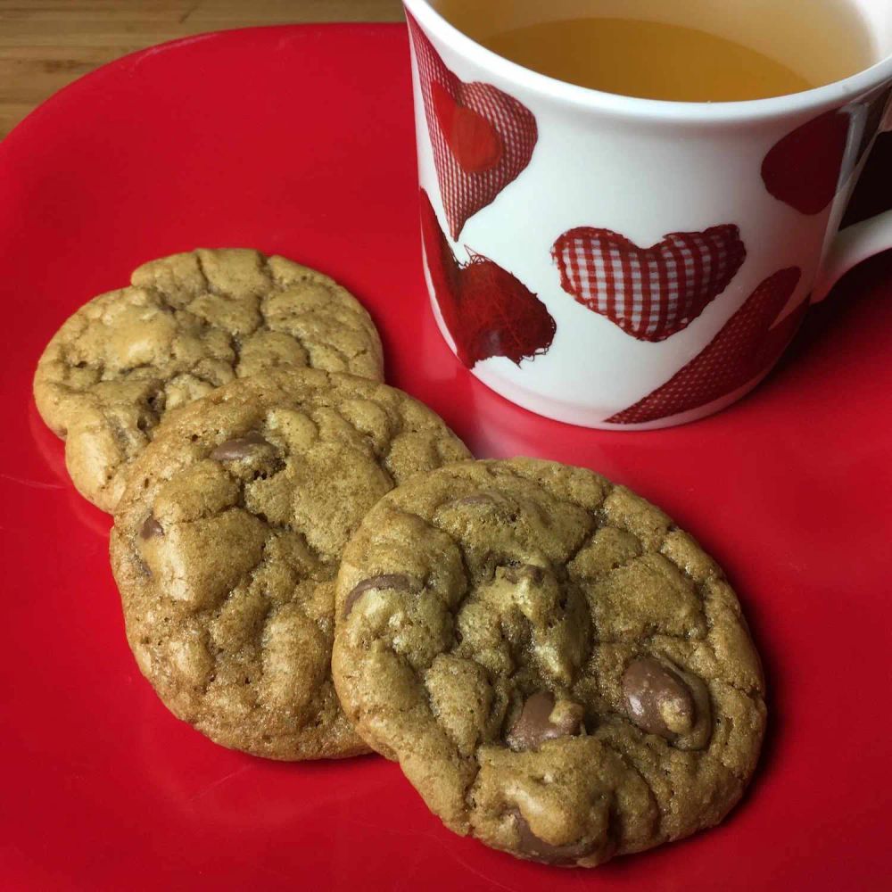 Perfect Fluffy Chocolate Chip Cookies