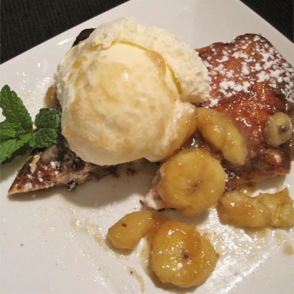 Bananas Foster Chimichangas