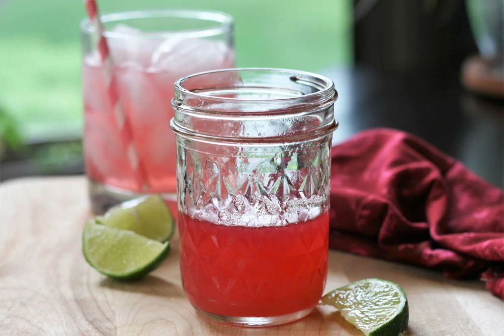 Easy Rhubarb Tonic