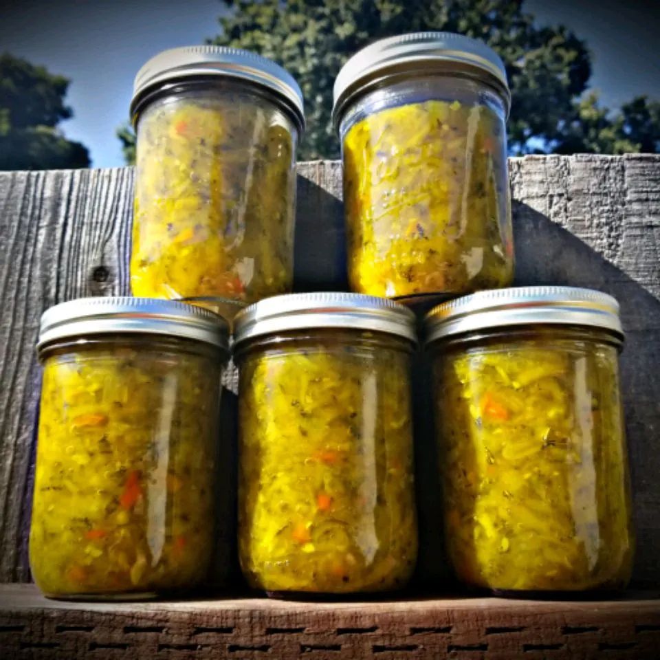 Sweet Zucchini Relish