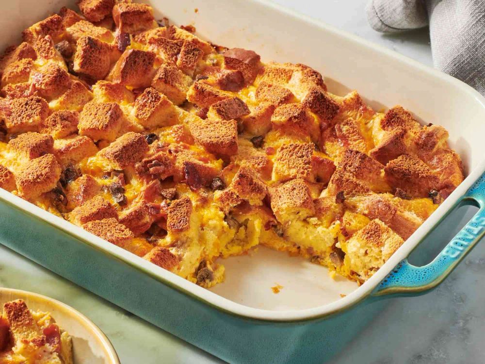 Fluffy Egg Strata