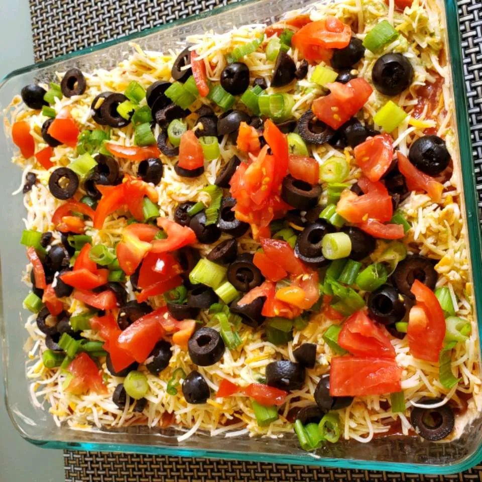 Skinny Seven Layer Dip