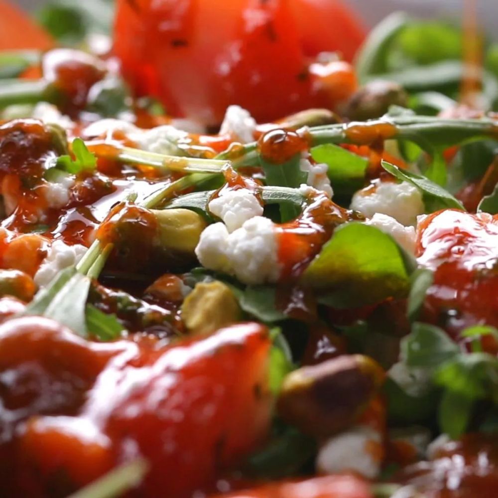 Tomato Basil Vinaigrette From Leftover Sauce