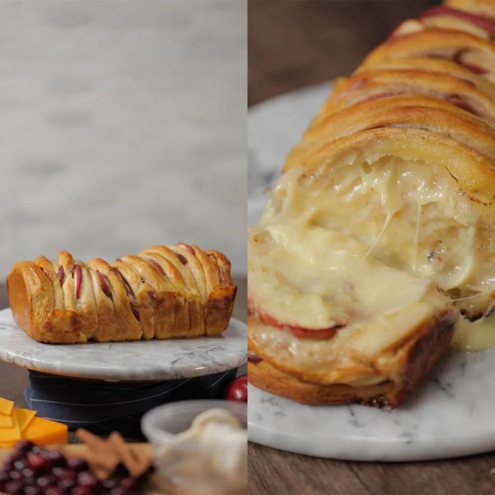 Sweet/Savory Pull-Apart Bread: Apple Of My Eye