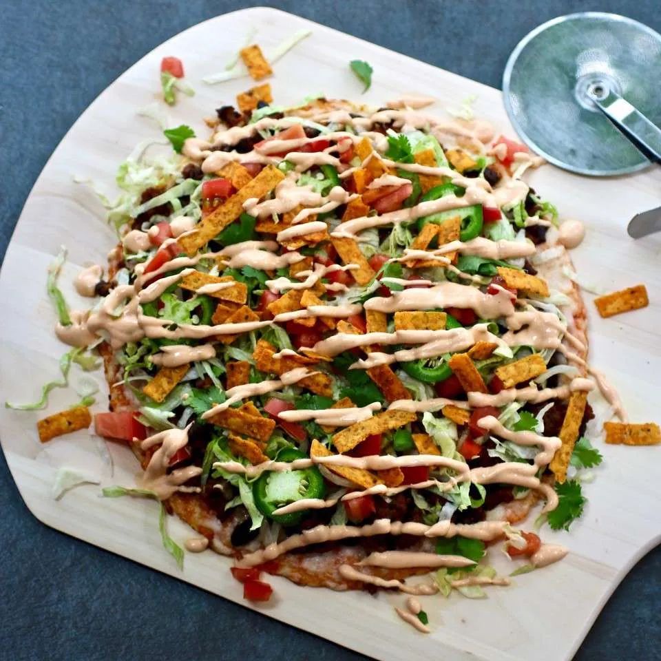 Taco Salad Pizza