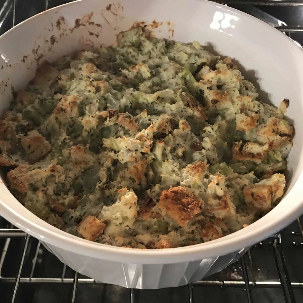 Grandma's New Brunswick-Style Potato Stuffing