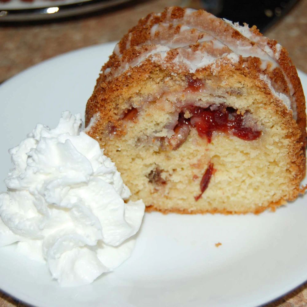 Cranberry Swirl Coffee Cake