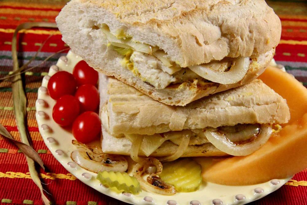 Cuban Chicken Sandwich