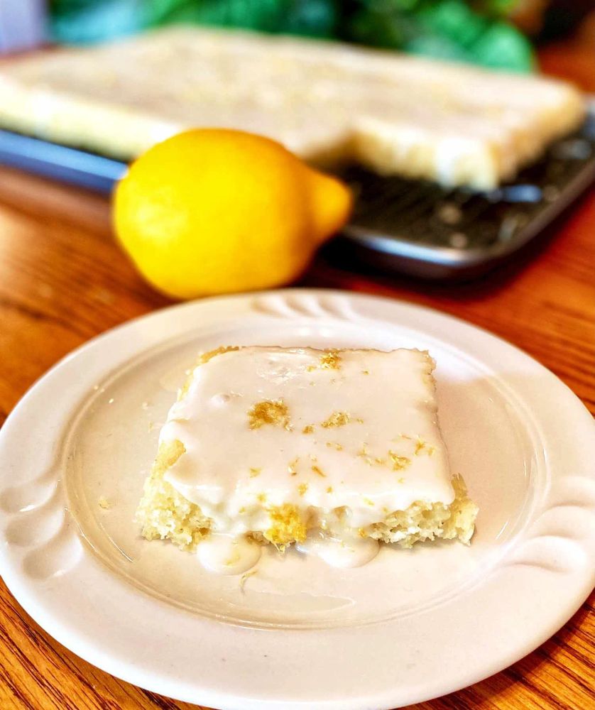 Lemon Sheet Cake