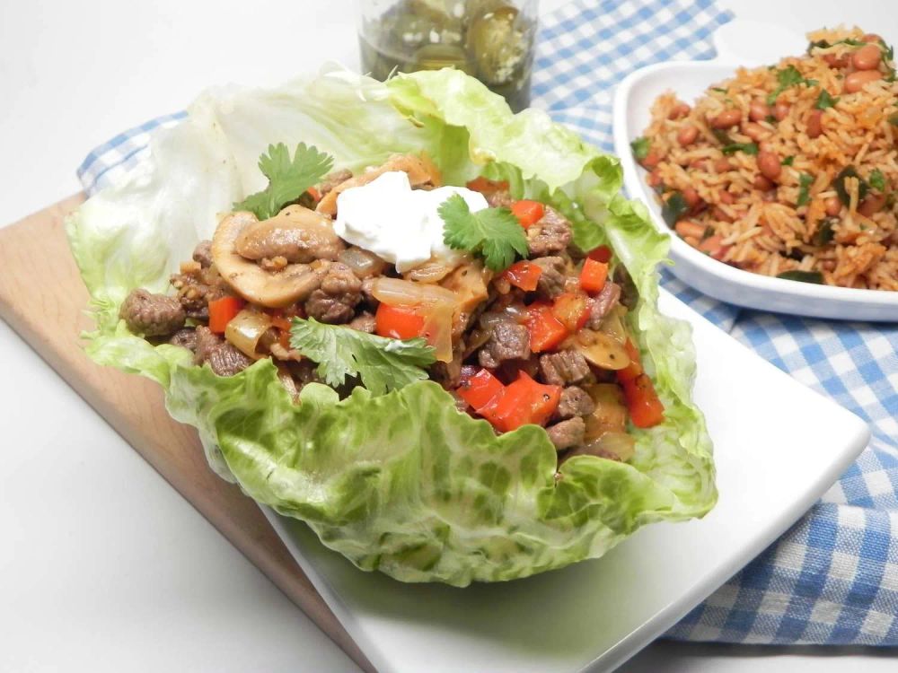 Fajita Lettuce Cups