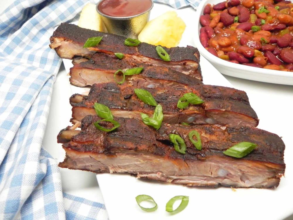 Botack's Fall-Off-the-Bone Pineapple Baked Rack of Ribs