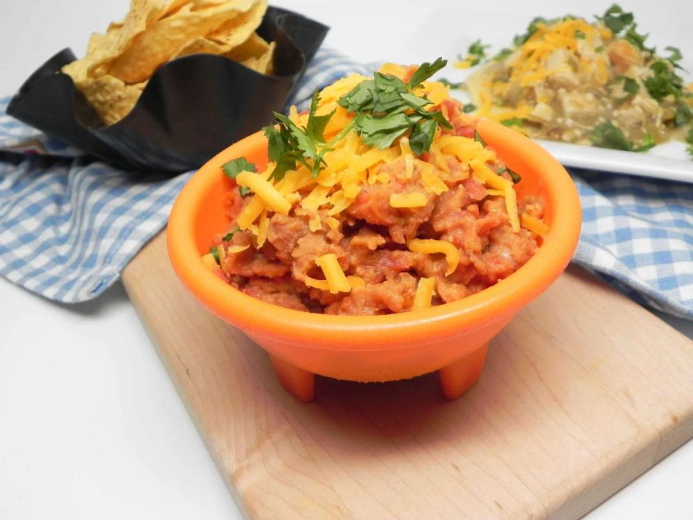 Simple Refried Bean Dip