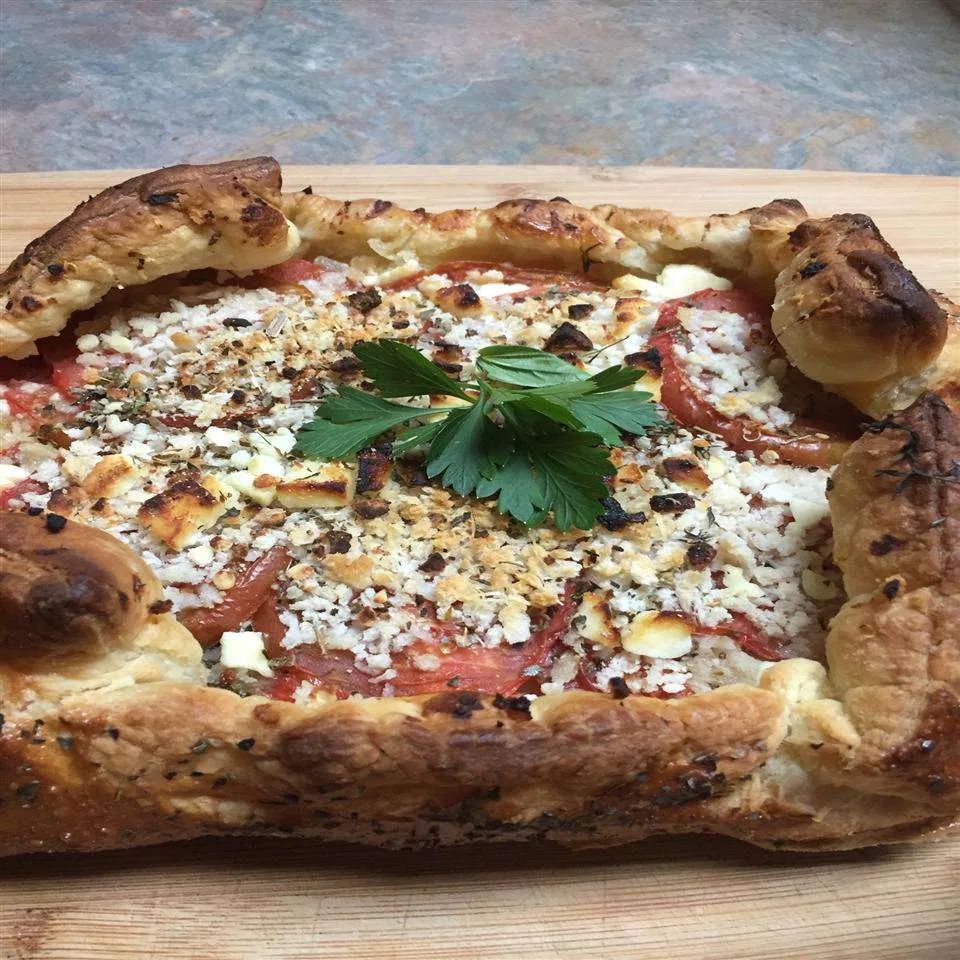 Tomato and Feta Galette