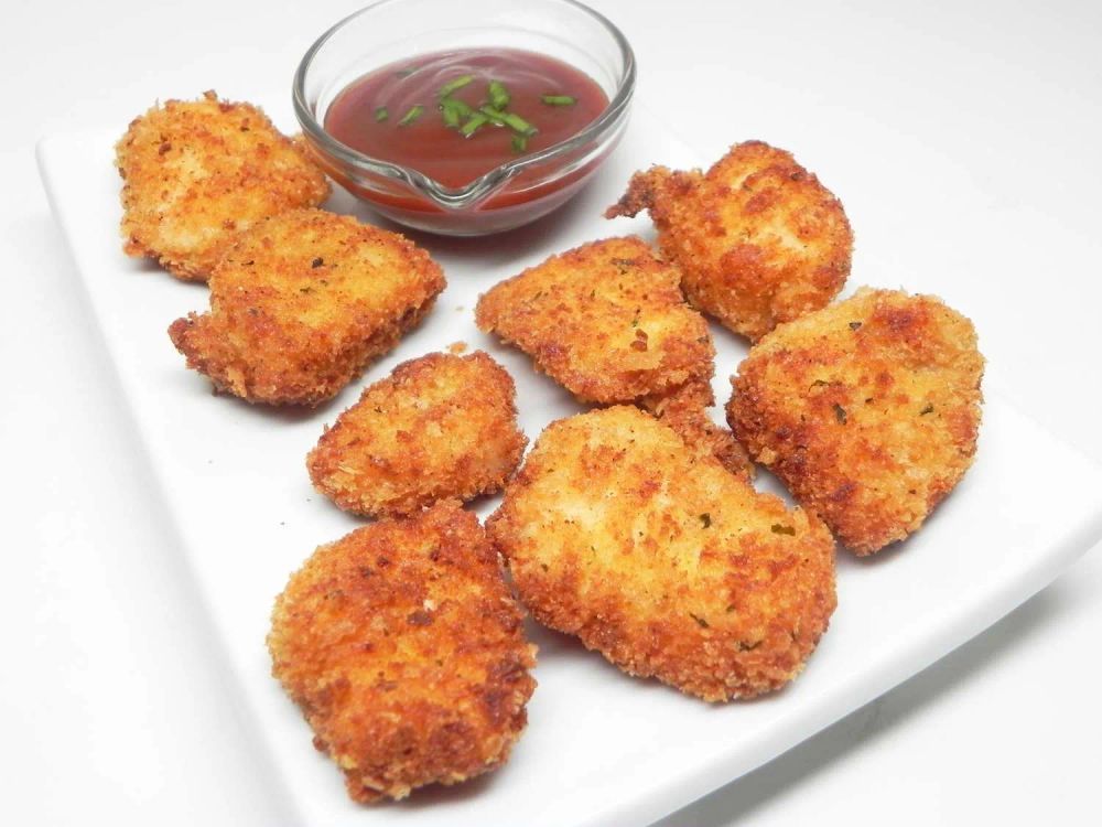 Parmesan Panko Chicken Poppers