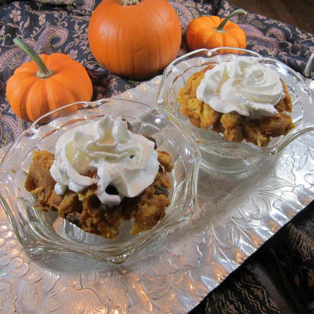 Pumpkin Bread Pudding