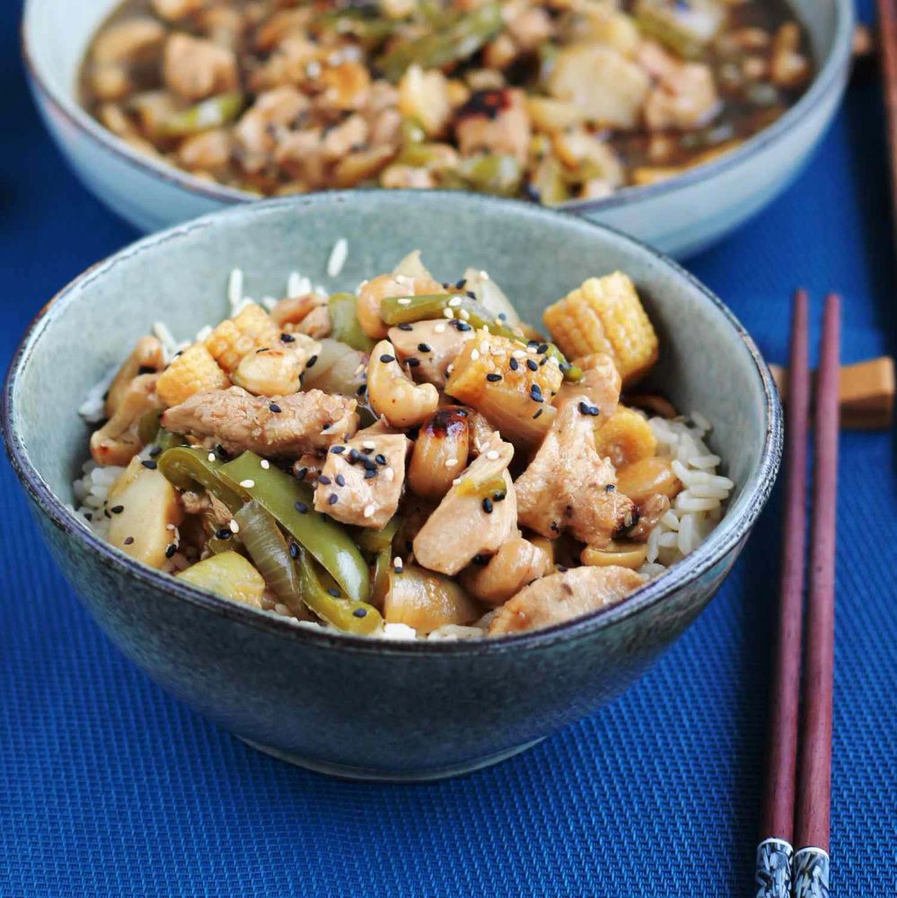 Instant Pot Cashew Chicken