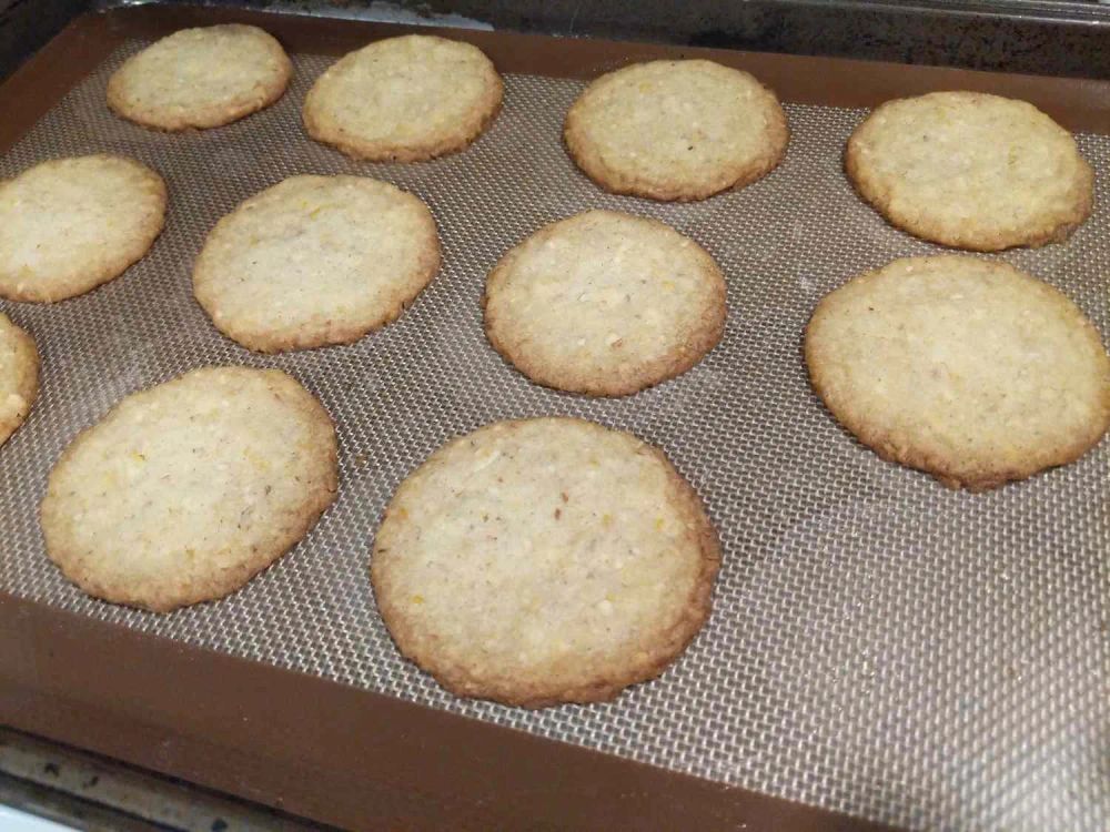 Glazed Orange Spice Cookies