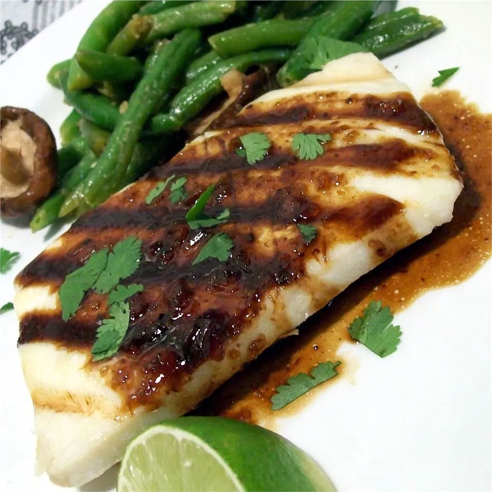 Halibut with Rice Wine