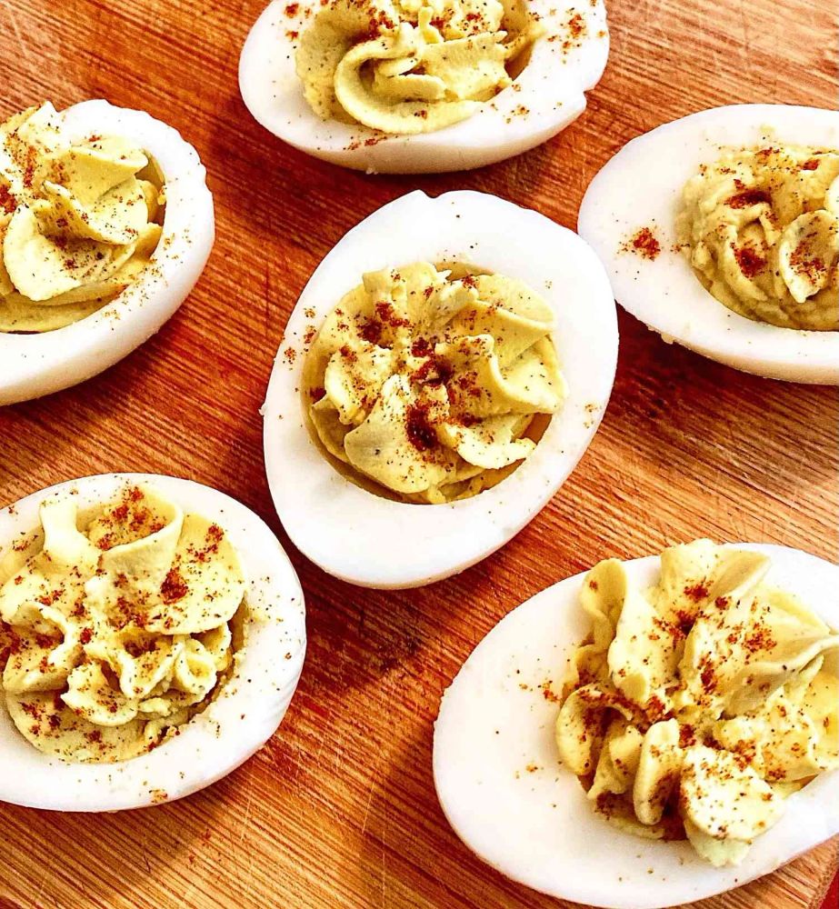 Deviled Eggs with Zip